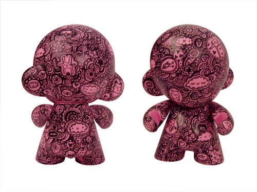 My first customised pink Munny