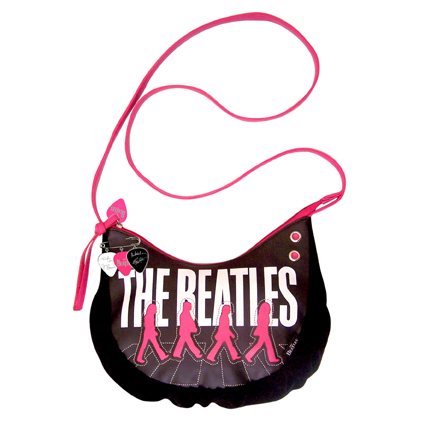 The Beatles pink Abbey road bag