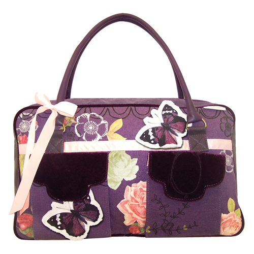 Lavish butterfly overnight bag