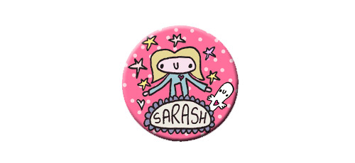 Sarah's badge