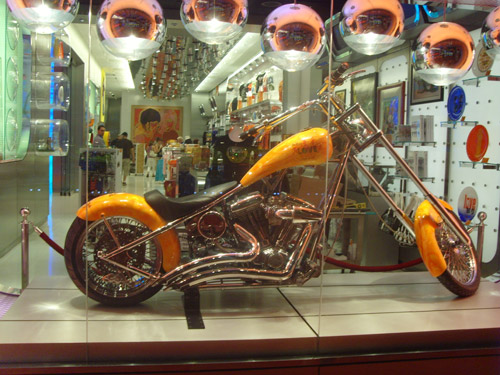 The Beatles shop window