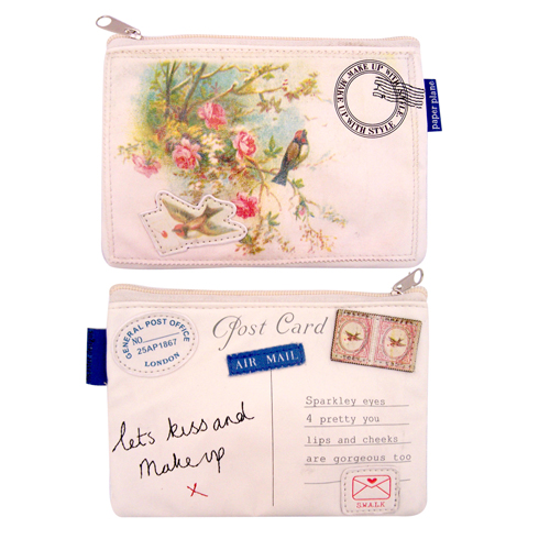 Paper Plane make-up bag