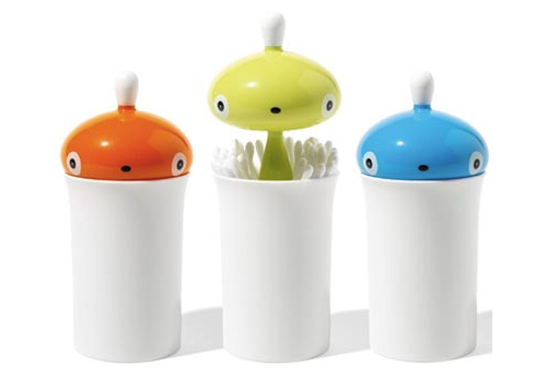 Cotton bud pots