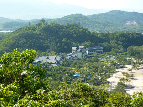 Our hotel in Borneo