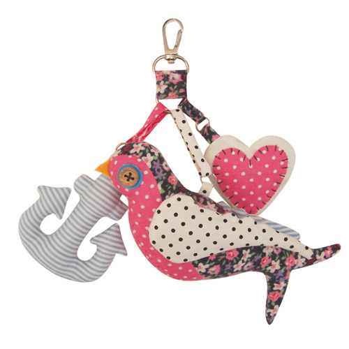 Hello Sailor bag charm