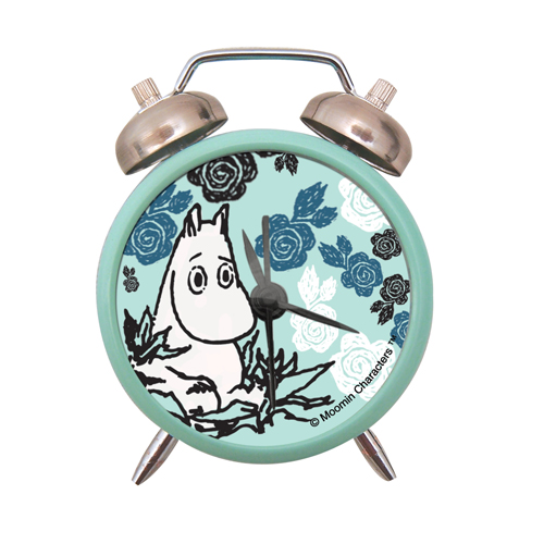 Moomin alarm blue clock