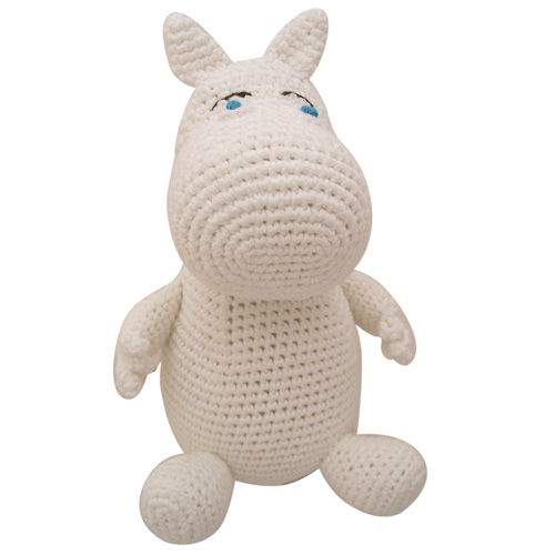 Moomin crochet toy