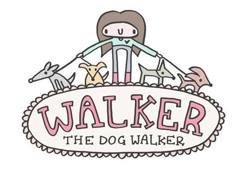 Walker the dog walker logo