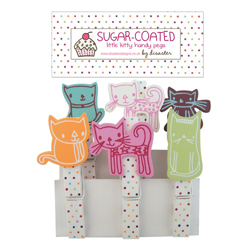 Sugar Coated Cat pegs