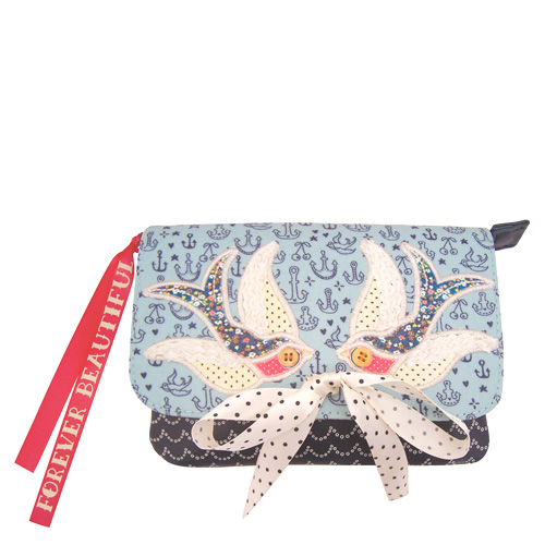 Hello Sailor make-up bag by Disaster Designs