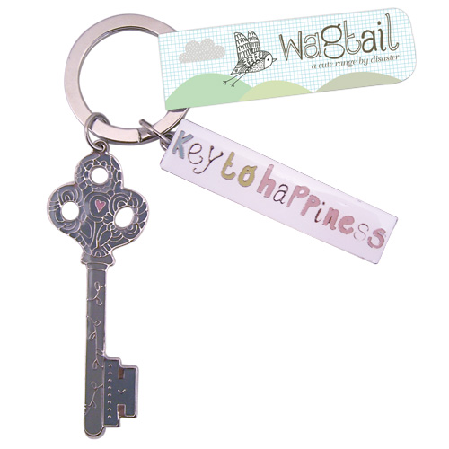 Wagtail keyring